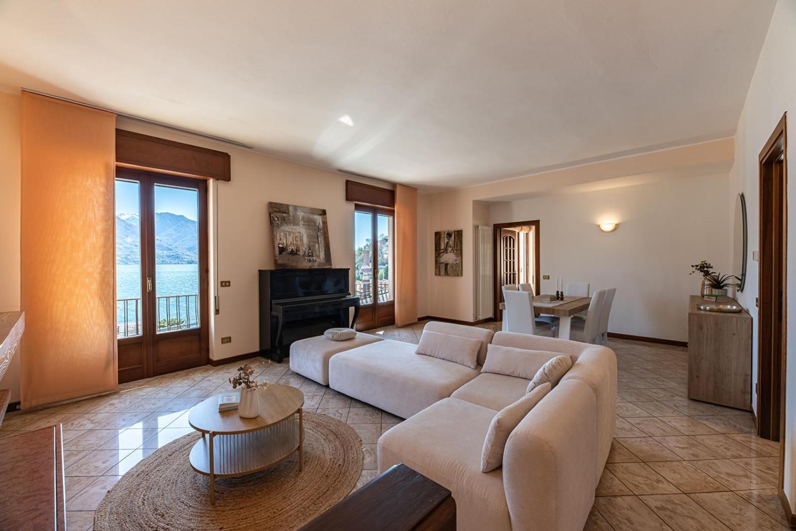 Appartamento Bellavista - Lake Como View - Near The Beach Cremia Εξωτερικό φωτογραφία